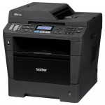 Brother MFC-8510DN Laser Fax, Copier, Printer, Color Scanner w/Network and Duplex  Specifications:      ~33.6 Kbps / 300 speed dials     ~Up to 38 cpm / ppm     ~Up to 1200 x 1200 dpi     ~50 and 250 sheet trays     ~35 sheet ADF     ~8.5 x 11 platen; 14 paper     ~50,000 page duty cycle     ~Automatic duplex printing     ~Mobile device enabled     ~USB, Ethernet     ~64 MB (Windows / Mac)     ~1 yr warranty, 30 days return     ~15.9 x 16 x 16.7 / 35 lbs     ~TN750 toner, DR720 drum